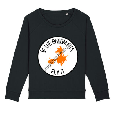 If the broom fits...Fly It (White) Thumbnail