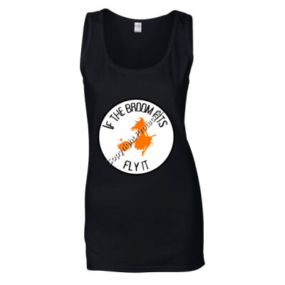 If the broom fits...Fly It (White) Thumbnail