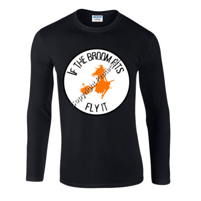 If the broom fits...Fly It (White) Thumbnail