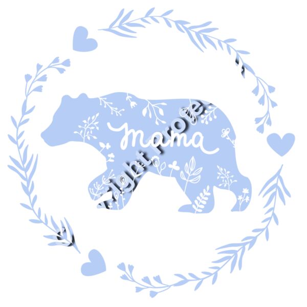 Mama Bear - Blue Thumbnail